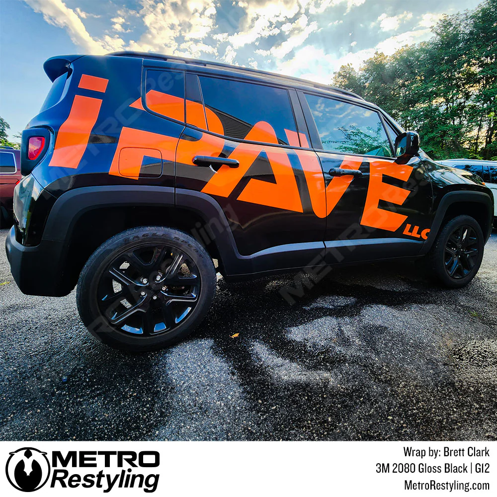 3M 2080 Gloss Black Vinyl Wrap | G12 - Image 7