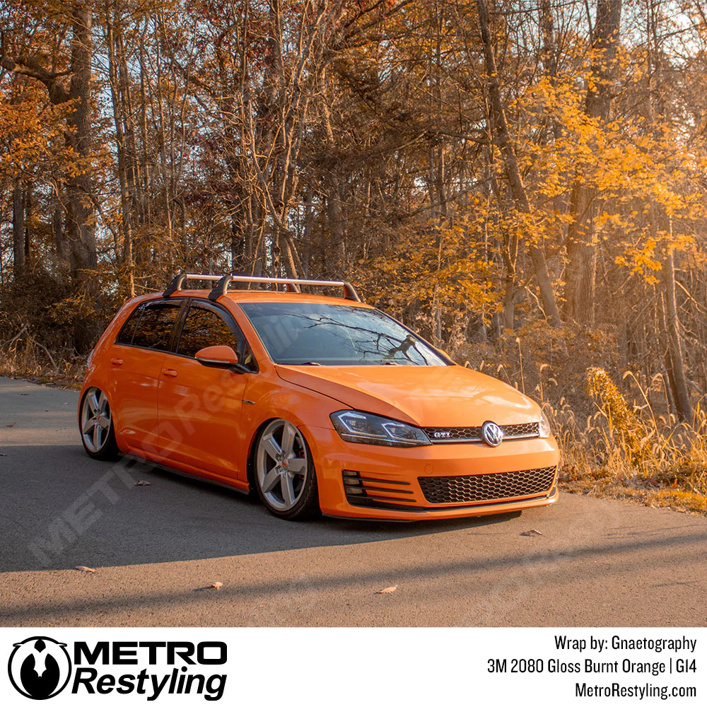 3M 2080 Gloss Burnt Orange Vinyl Wrap | G14 - Image 13