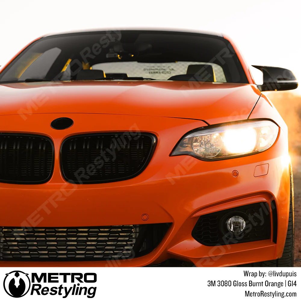 3M 2080 Gloss Burnt Orange Vinyl Wrap | G14 - Image 15