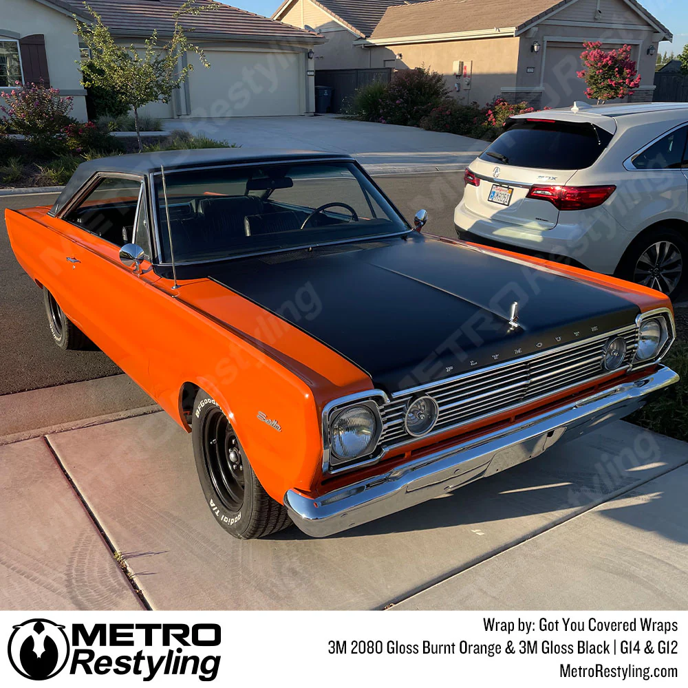 3M 2080 Gloss Burnt Orange Vinyl Wrap | G14 - Image 17