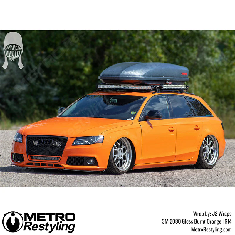 3M 2080 Gloss Burnt Orange Vinyl Wrap | G14 - Image 6
