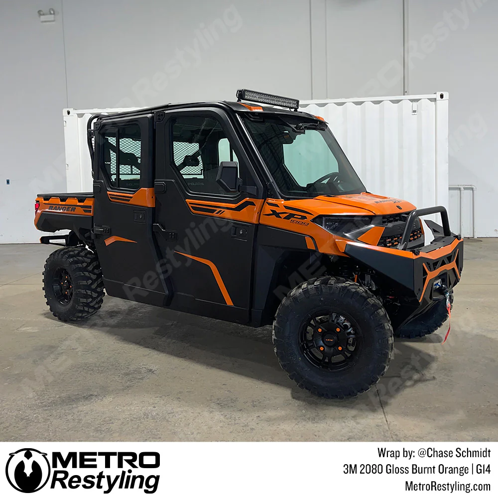 3M 2080 Gloss Burnt Orange Vinyl Wrap | G14 - Image 7