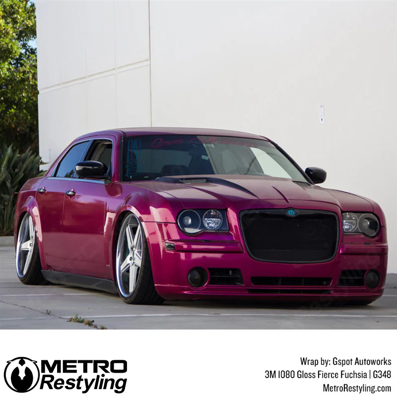 3M 2080 Gloss Fierce Fuchsia Vinyl Wrap | G348 - Image 13