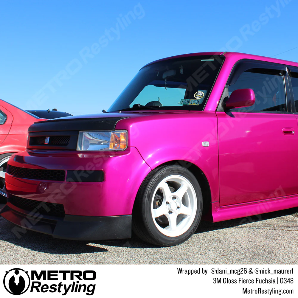 3M 2080 Gloss Fierce Fuchsia Vinyl Wrap | G348 - Image 18