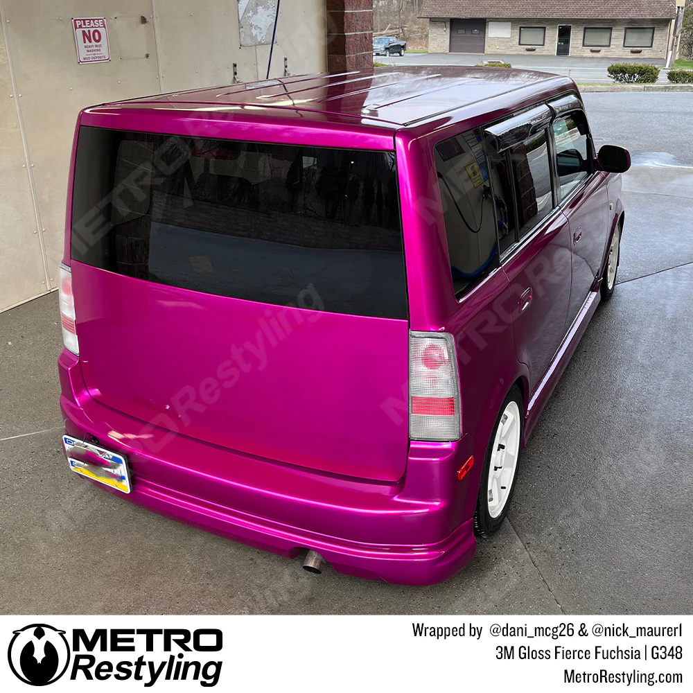 3M 2080 Gloss Fierce Fuchsia Vinyl Wrap | G348 - Image 19