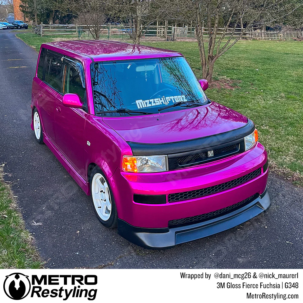 3M 2080 Gloss Fierce Fuchsia Vinyl Wrap | G348 - Image 20