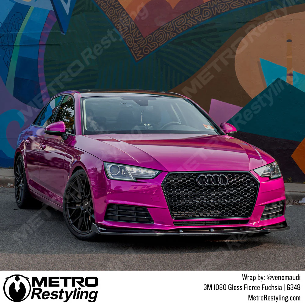 3M 2080 Gloss Fierce Fuchsia Vinyl Wrap | G348 - Image 23