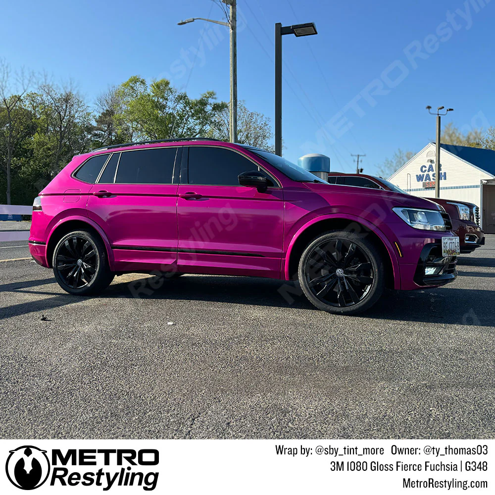 3M 2080 Gloss Fierce Fuchsia Vinyl Wrap | G348 - Image 37