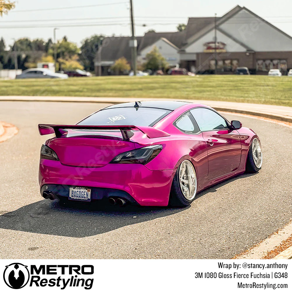 3M 2080 Gloss Fierce Fuchsia Vinyl Wrap | G348 - Image 39