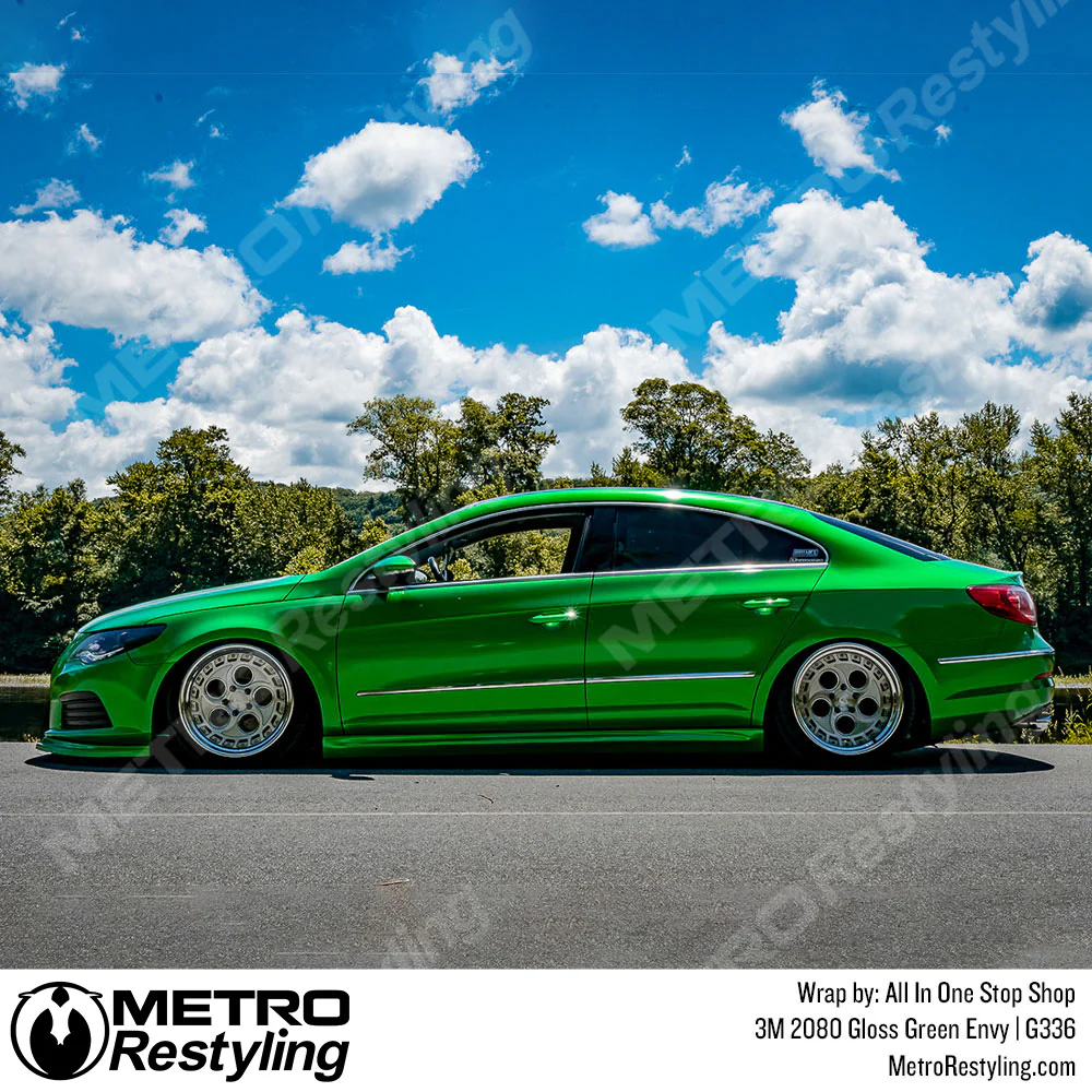 3M 2080 Gloss Green Envy Vinyl Wrap | G336 - Image 11