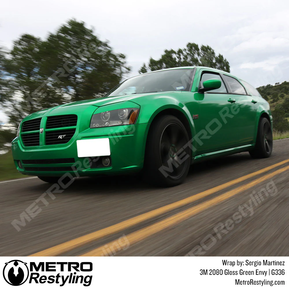 3M 2080 Gloss Green Envy Vinyl Wrap | G336 - Image 12