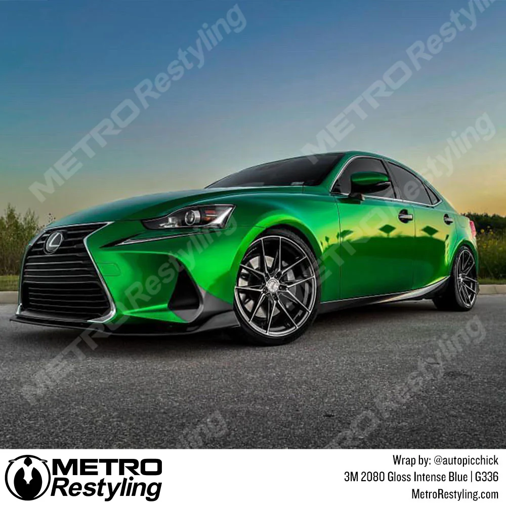 3M 2080 Gloss Green Envy Vinyl Wrap | G336 - Image 15