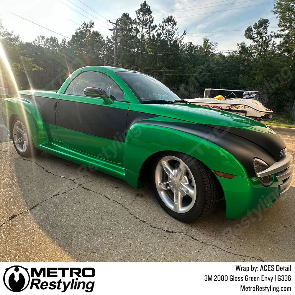 3M 2080 Gloss Green Envy Vinyl Wrap | G336 - Image 21