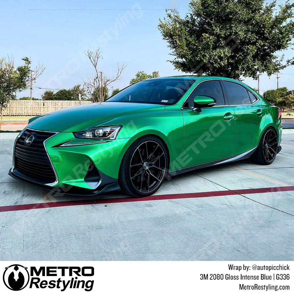 3M 2080 Gloss Green Envy Vinyl Wrap | G336 - Image 3