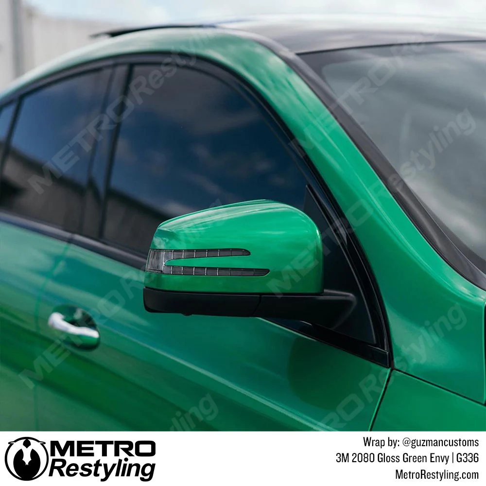 3M 2080 Gloss Green Envy Vinyl Wrap | G336 - Image 7