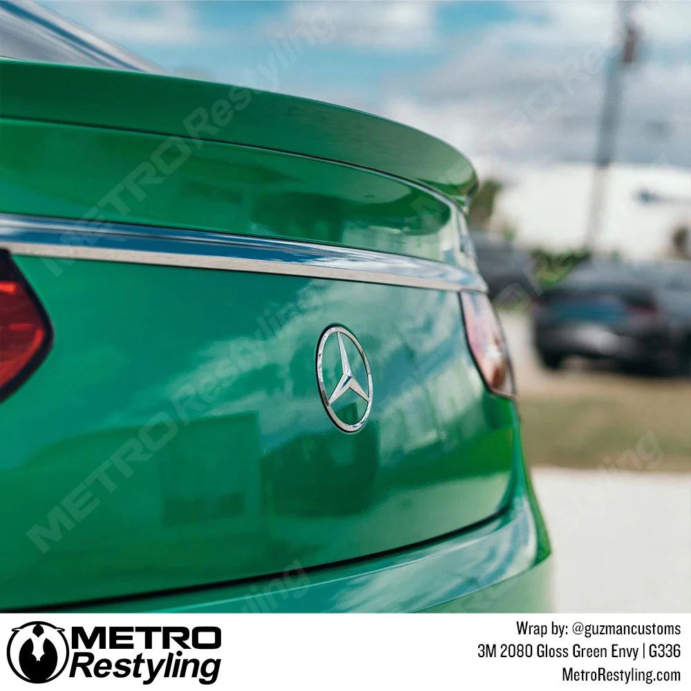 3M 2080 Gloss Green Envy Vinyl Wrap | G336 - Image 8