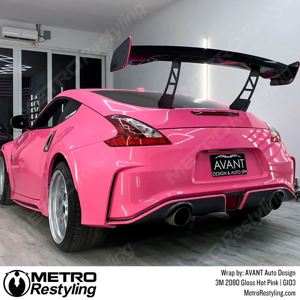 3M 2080 Gloss Hot Pink Vinyl Wrap | G103 - Image 10