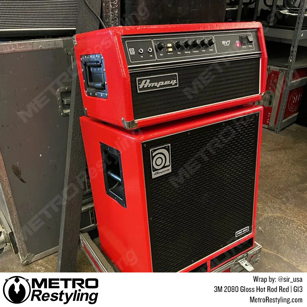 3M 2080 Gloss Hot Rod Red Vinyl Wrap | G13 - Image 20