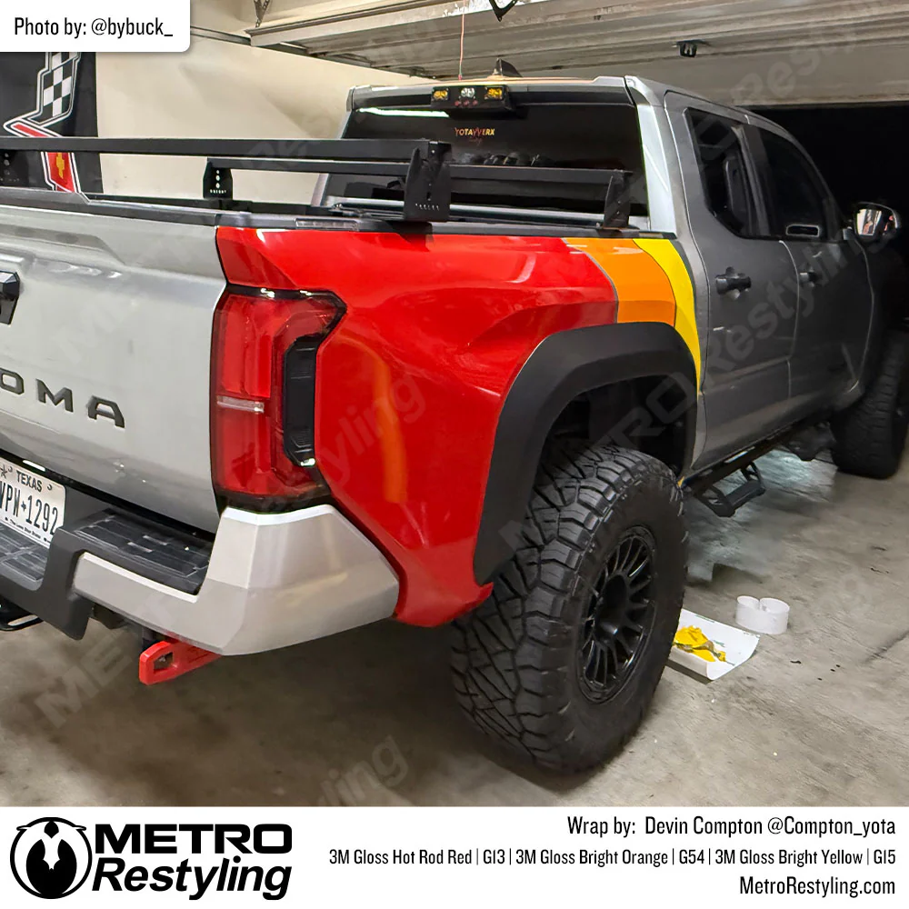 3M 2080 Gloss Hot Rod Red Vinyl Wrap | G13 - Image 29