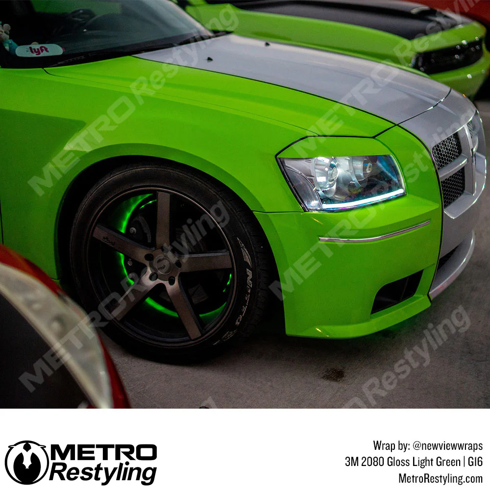 3M 2080 Gloss Light Green Vinyl Wrap | G16 - Image 10