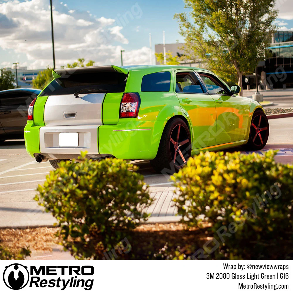 3M 2080 Gloss Light Green Vinyl Wrap | G16 - Image 11