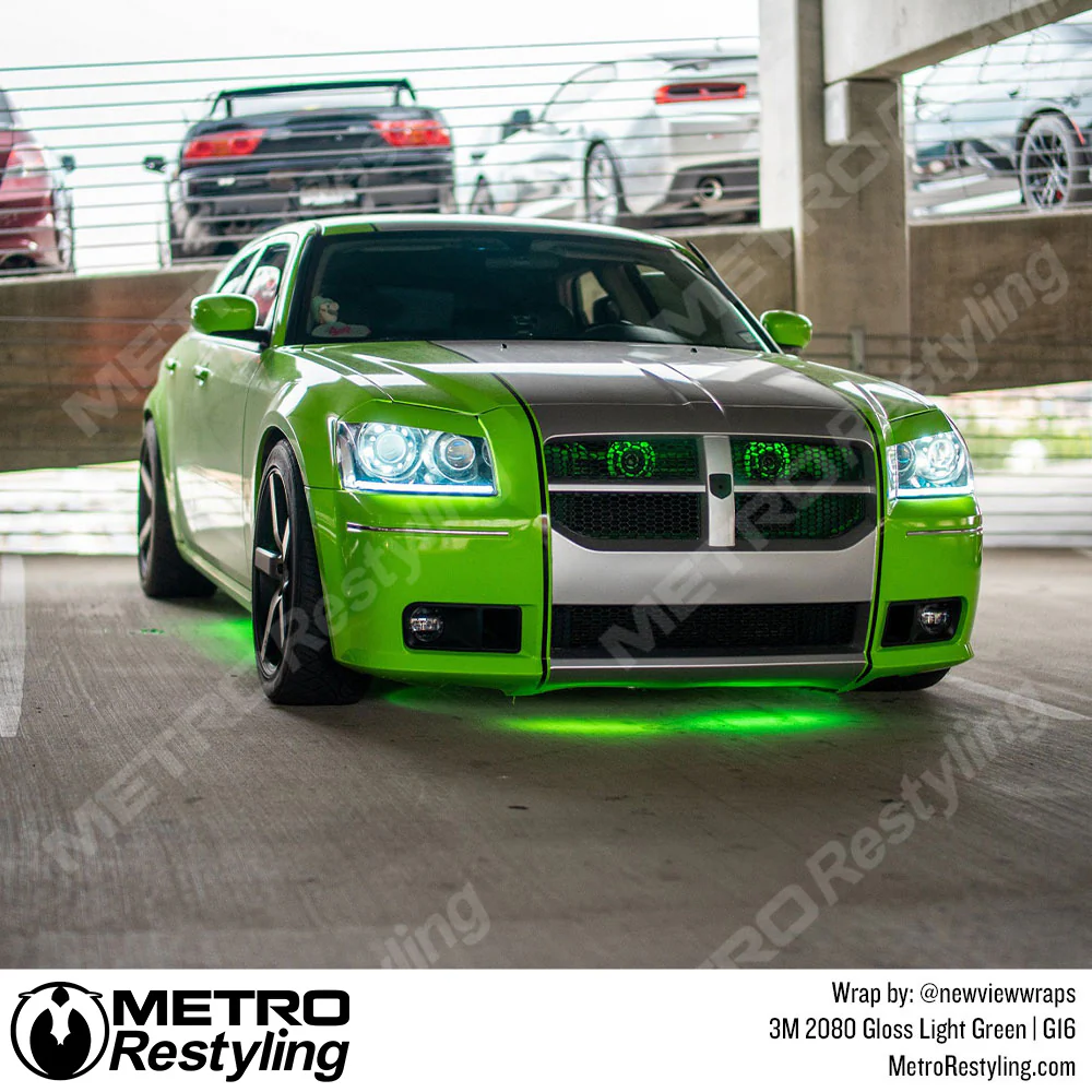 3M 2080 Gloss Light Green Vinyl Wrap | G16 - Image 12