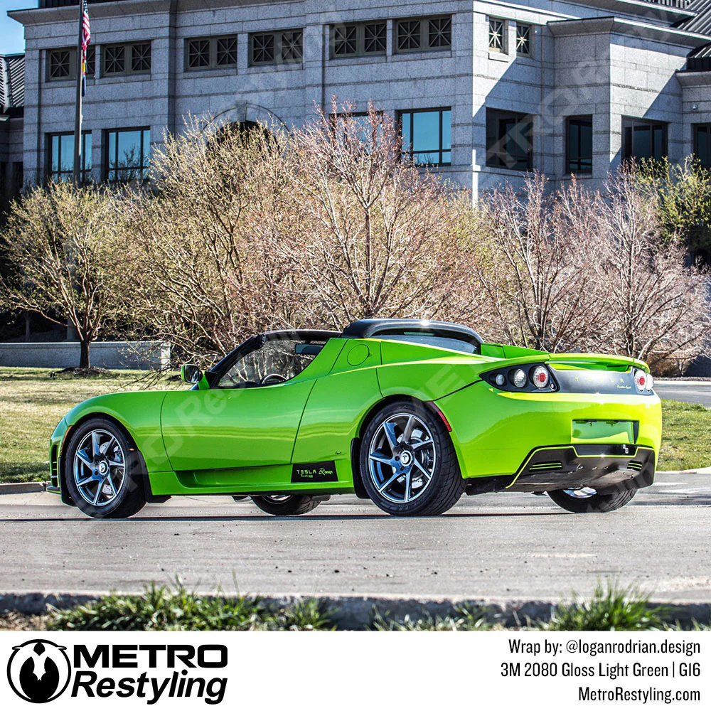 3M 2080 Gloss Light Green Vinyl Wrap | G16 - Image 13