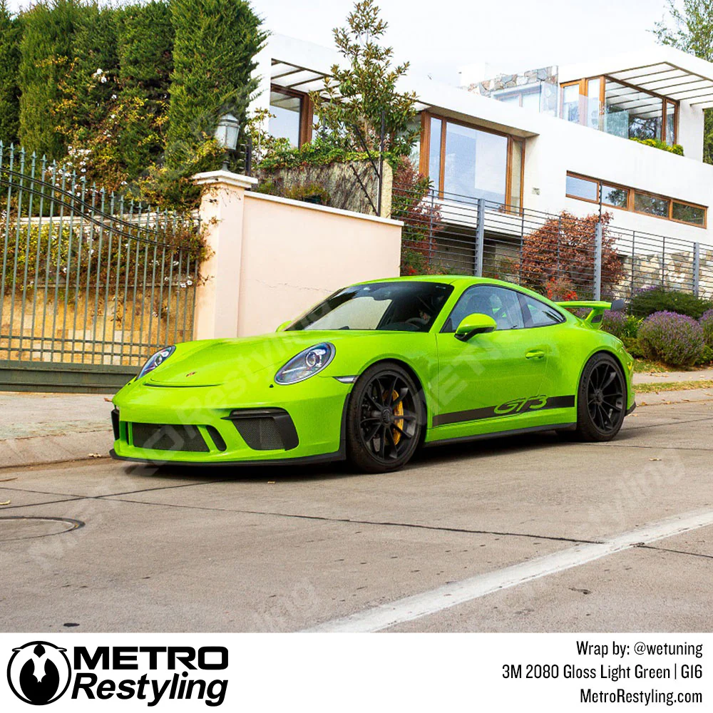 3M 2080 Gloss Light Green Vinyl Wrap | G16 - Image 18