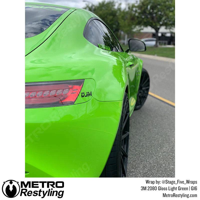 3M 2080 Gloss Light Green Vinyl Wrap | G16 - Image 19