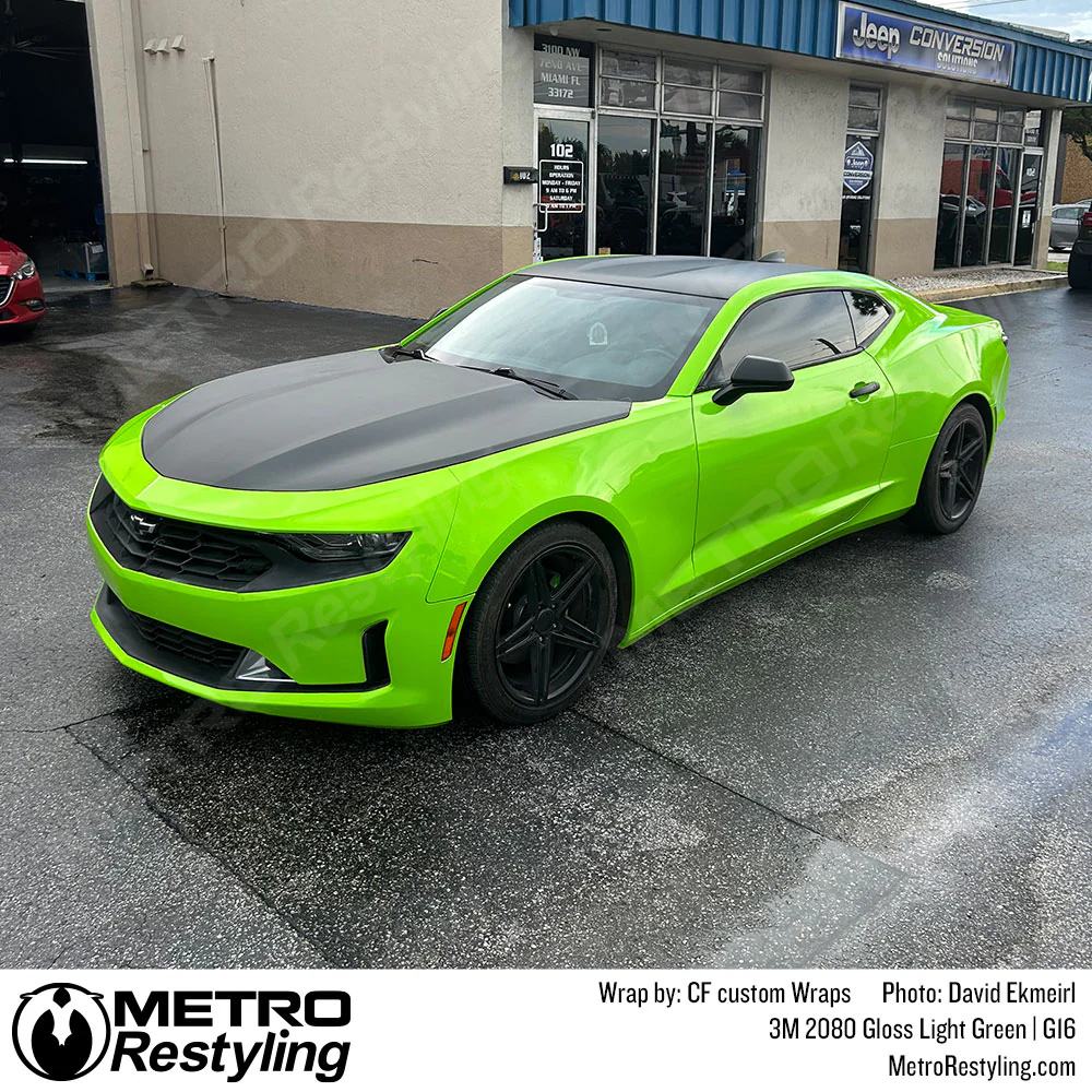 3M 2080 Gloss Light Green Vinyl Wrap | G16 - Image 21