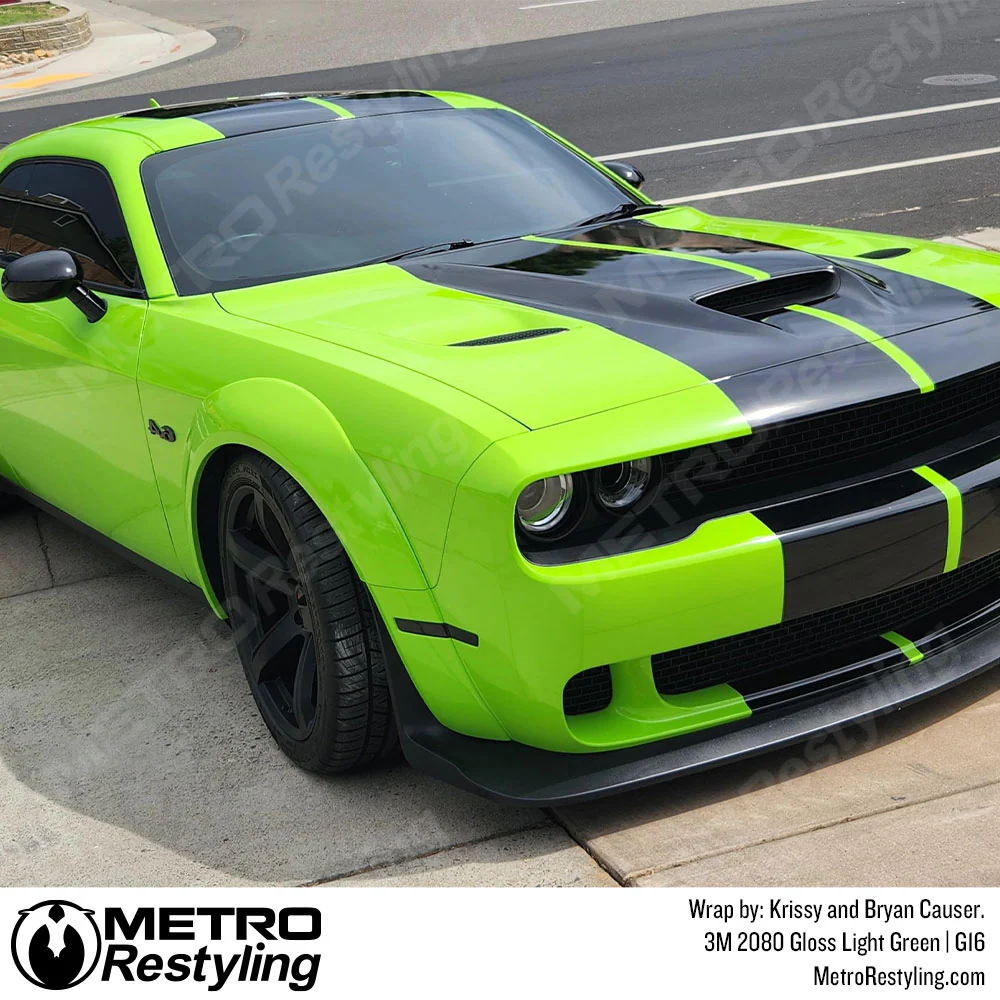 3M 2080 Gloss Light Green Vinyl Wrap | G16 - Image 22