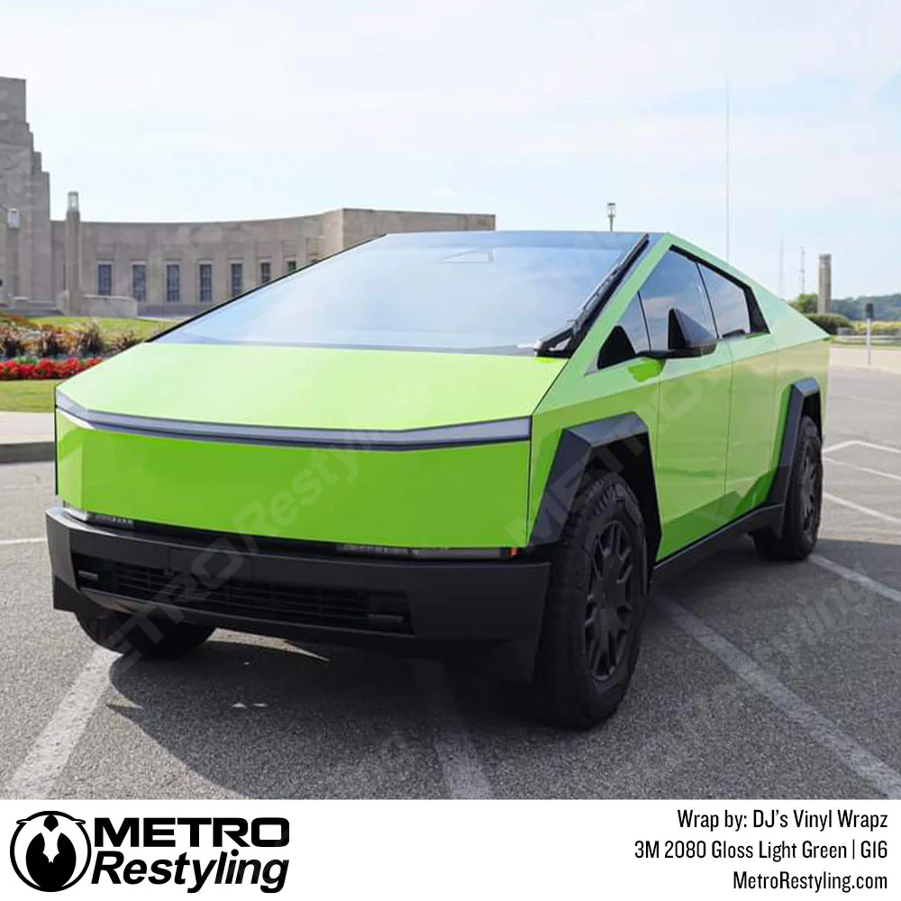 3M 2080 Gloss Light Green Vinyl Wrap | G16 - Image 30