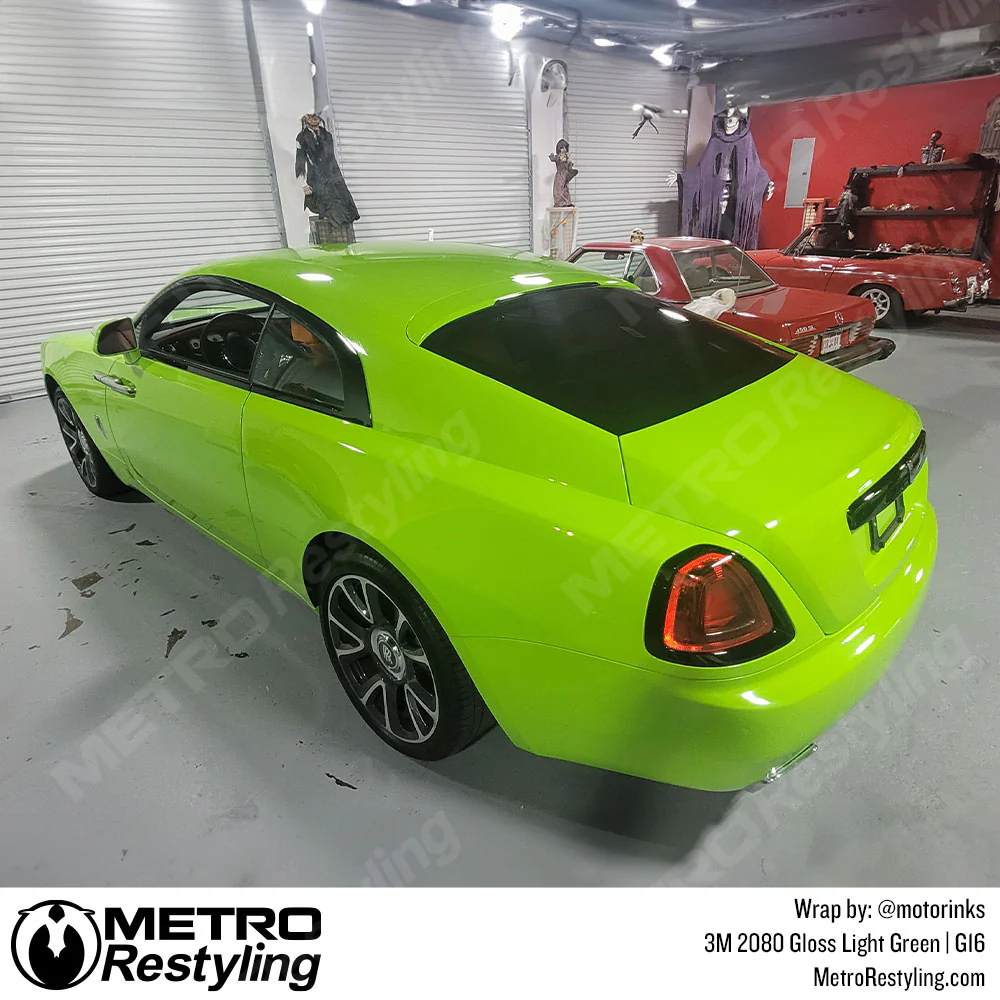 3M 2080 Gloss Light Green Vinyl Wrap | G16 - Image 32