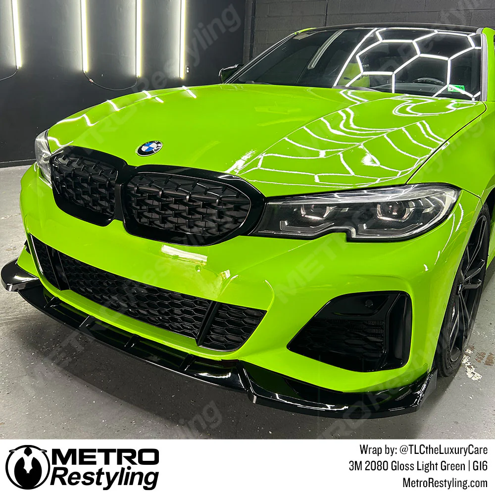 3M 2080 Gloss Light Green Vinyl Wrap | G16 - Image 36