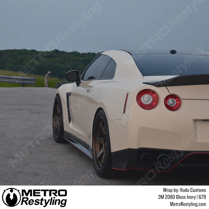 3M 2080 Gloss Light Ivory Vinyl Wrap | G79 - Image 10