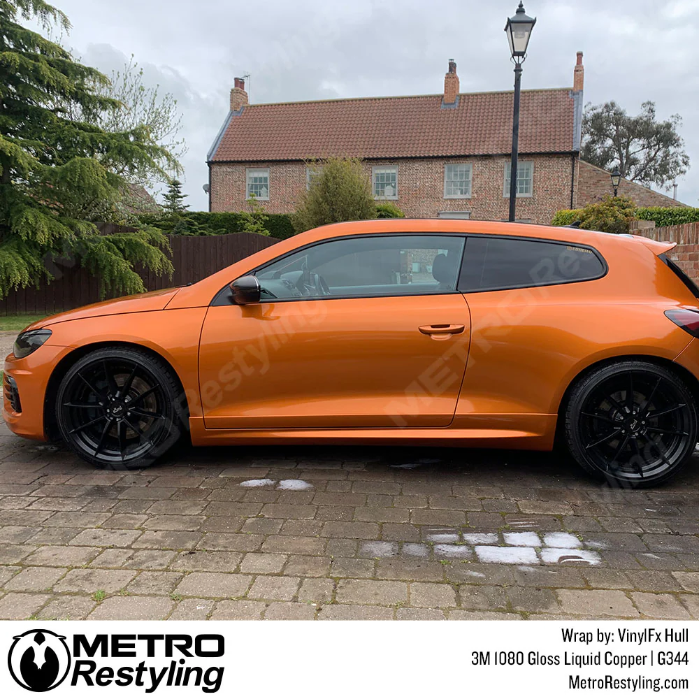 3M 2080 Gloss Liquid Copper Vinyl Wrap | G344 - Image 11