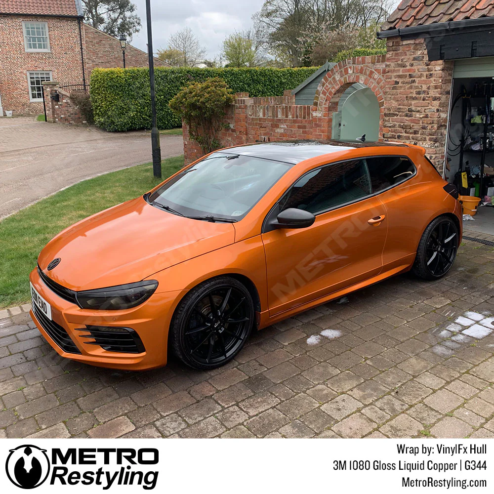 3M 2080 Gloss Liquid Copper Vinyl Wrap | G344 - Image 12