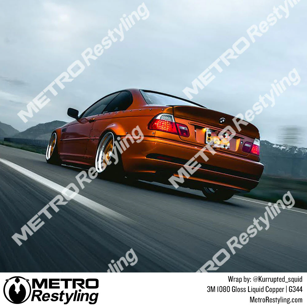 3M 2080 Gloss Liquid Copper Vinyl Wrap | G344 - Image 14