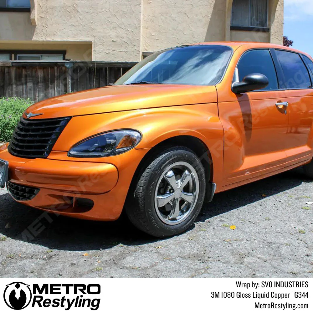 3M 2080 Gloss Liquid Copper Vinyl Wrap | G344 - Image 17