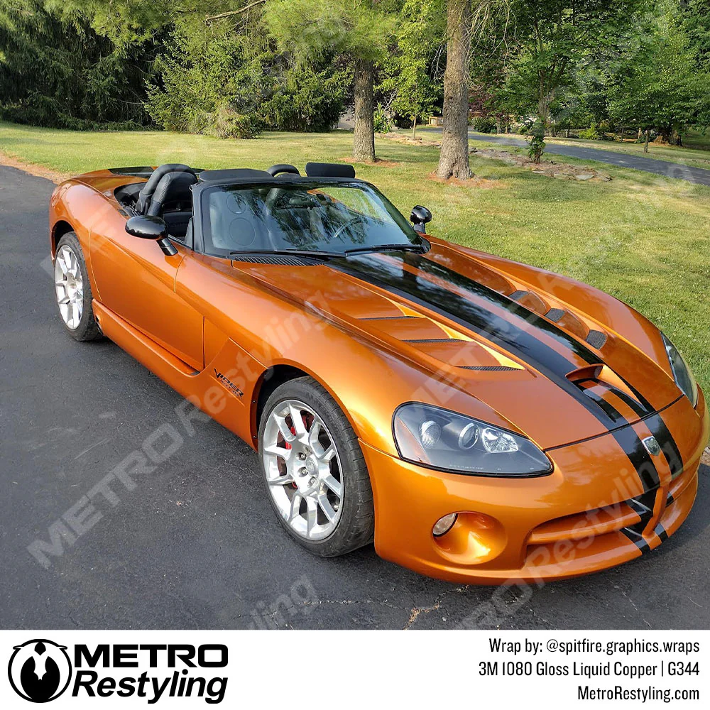 3M 2080 Gloss Liquid Copper Vinyl Wrap | G344 - Image 19