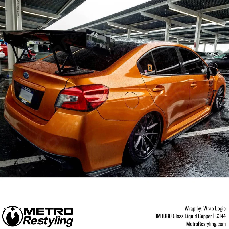 3M 2080 Gloss Liquid Copper Vinyl Wrap | G344 - Image 9