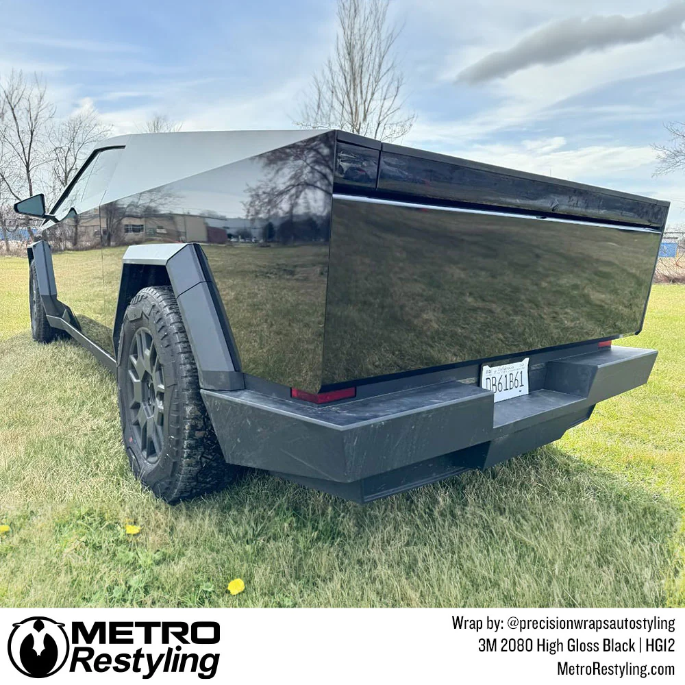 3M 2080 High Gloss Black Vinyl Wrap | HG12 - Image 11