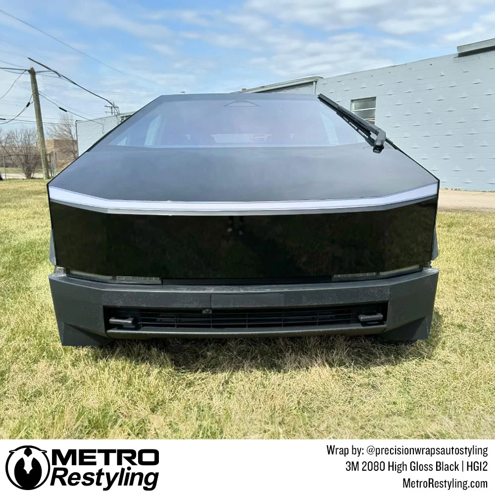 3M 2080 High Gloss Black Vinyl Wrap | HG12 - Image 16
