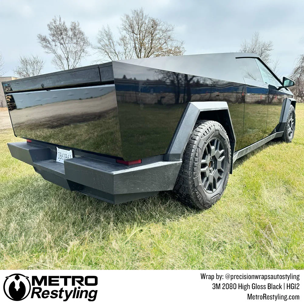 3M 2080 High Gloss Black Vinyl Wrap | HG12 - Image 18
