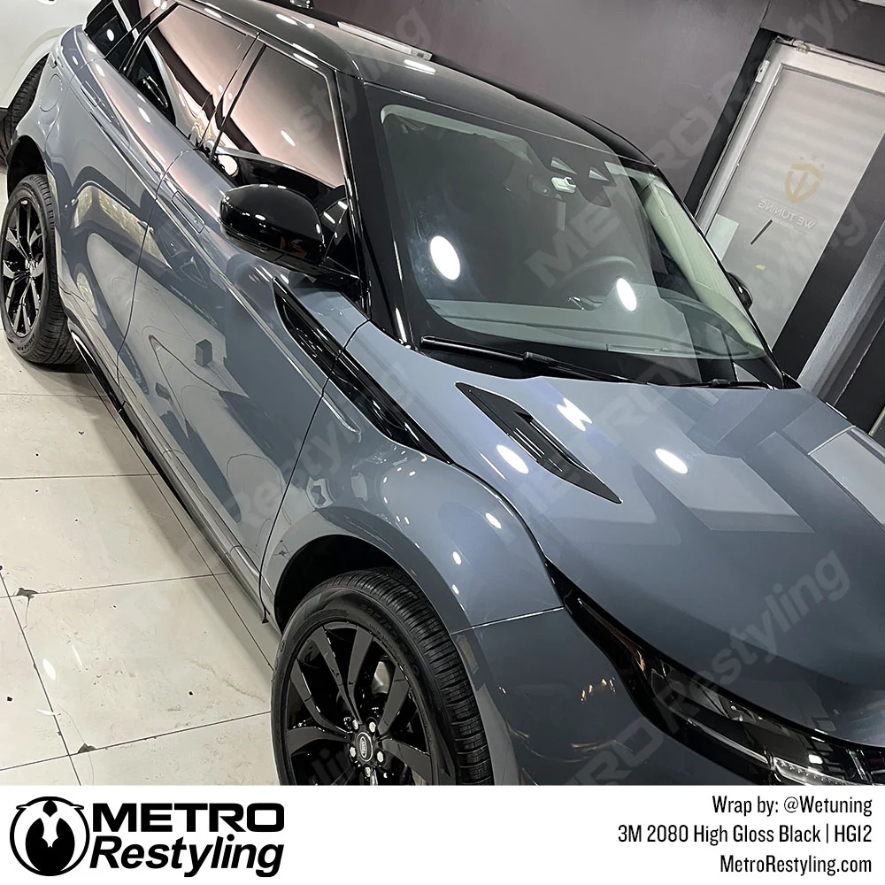 3M 2080 High Gloss Black Vinyl Wrap | HG12 - Image 21