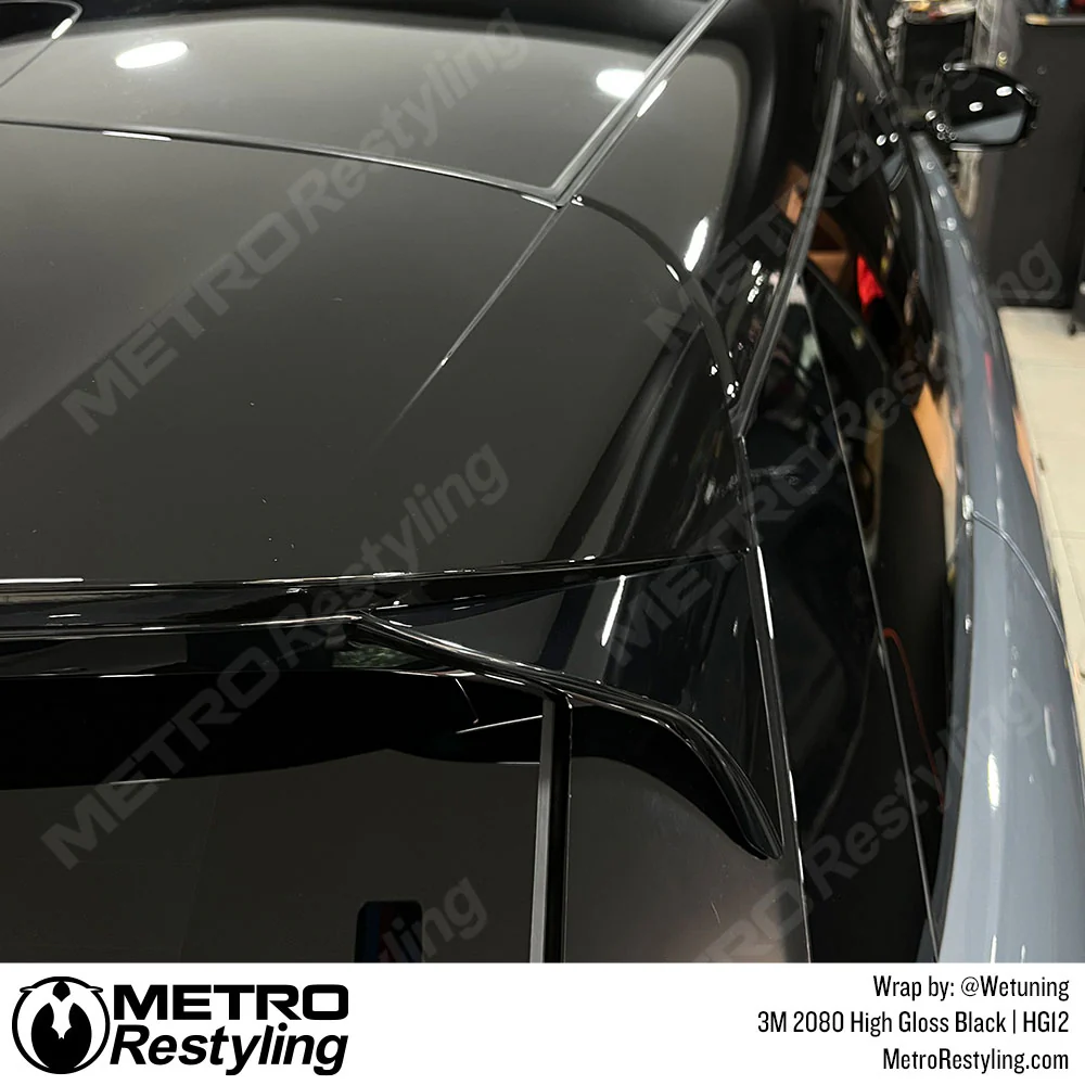 3M 2080 High Gloss Black Vinyl Wrap | HG12 - Image 23