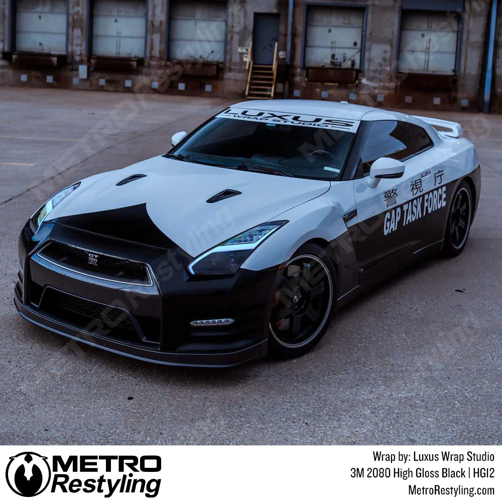 3M 2080 High Gloss Black Vinyl Wrap | HG12 - Image 24