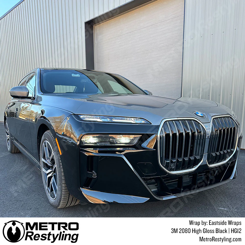 3M 2080 High Gloss Black Vinyl Wrap | HG12 - Image 6