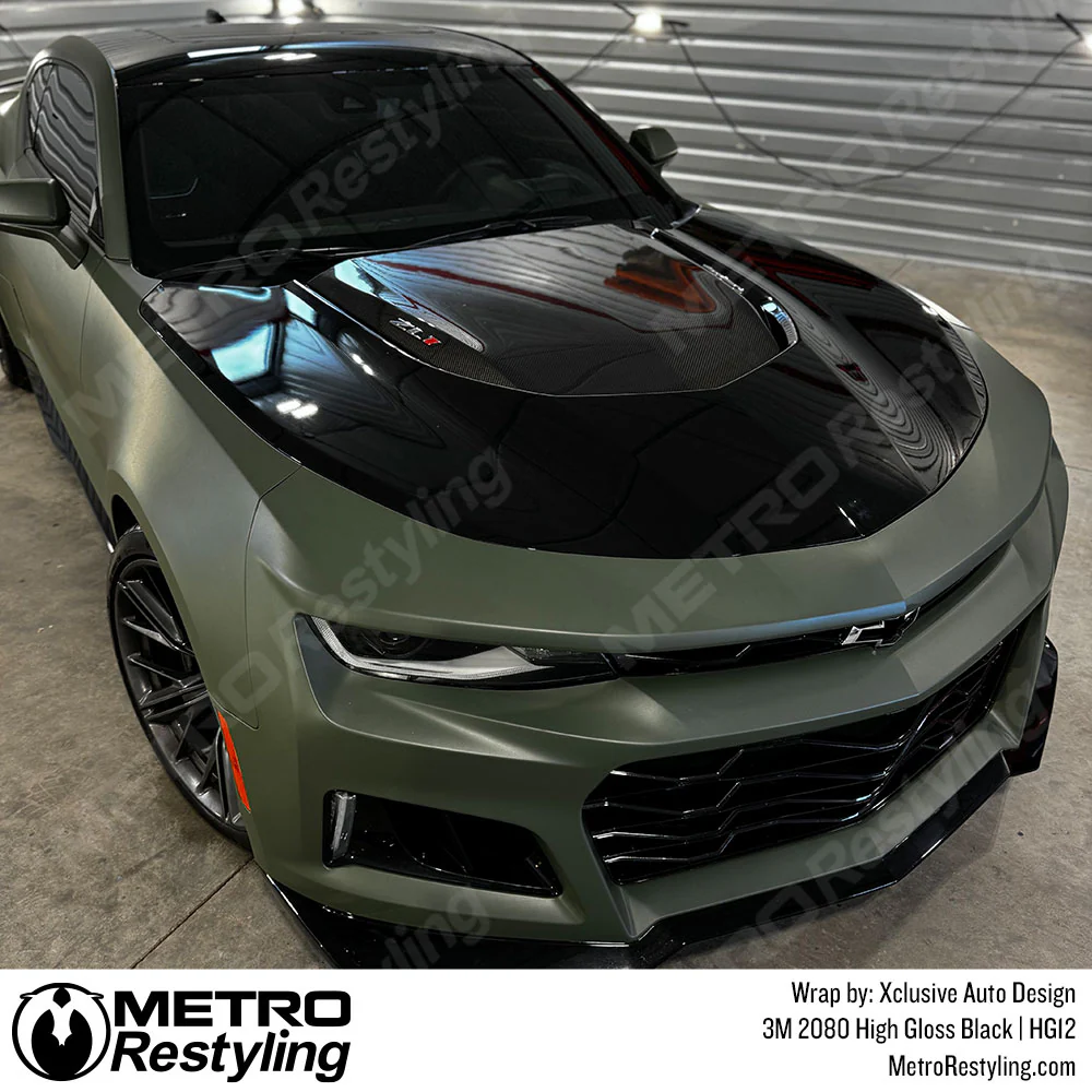 3M 2080 High Gloss Black Vinyl Wrap | HG12 - Image 8