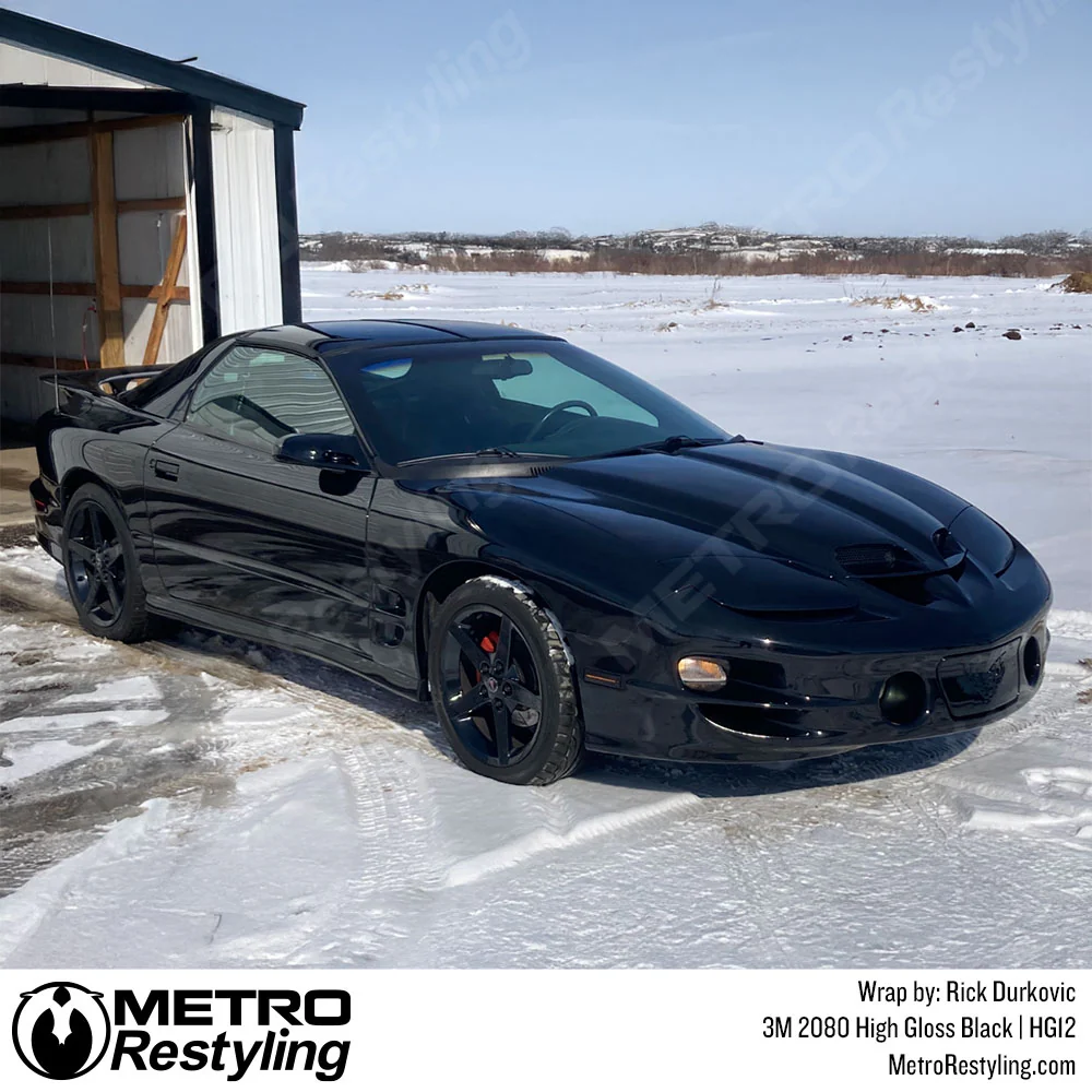 3M 2080 High Gloss Black Vinyl Wrap | HG12 - Image 9
